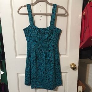Free People Blue Floral Dress